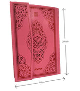 PEMBE MÜHÜRLÜ KURAN-I KERİM - ORTA BOY